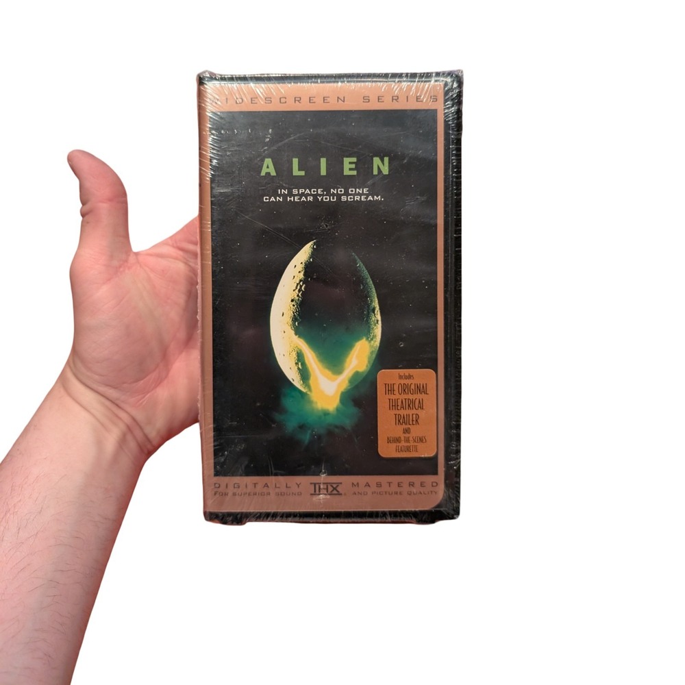 Alien 1979 VHS Widescreen Series THX Digitally Mastered Sealed 20th Fox
